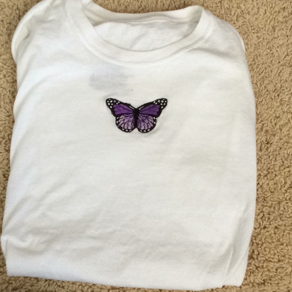 Purple butterfly shirt Clearance